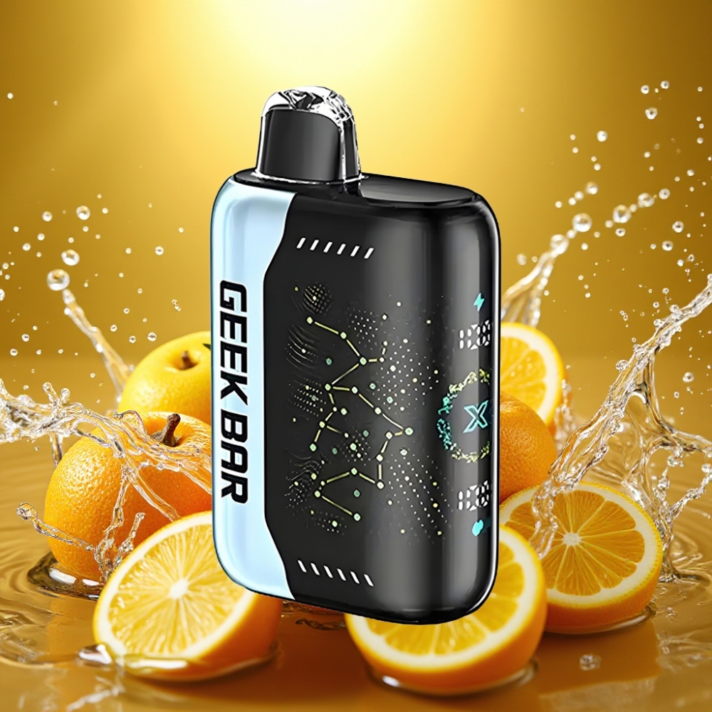 Geek Bar Pulse X 25000 Puffs 0% Nicotina 18mL Tela Curva 3D USB-C Dual Mesh