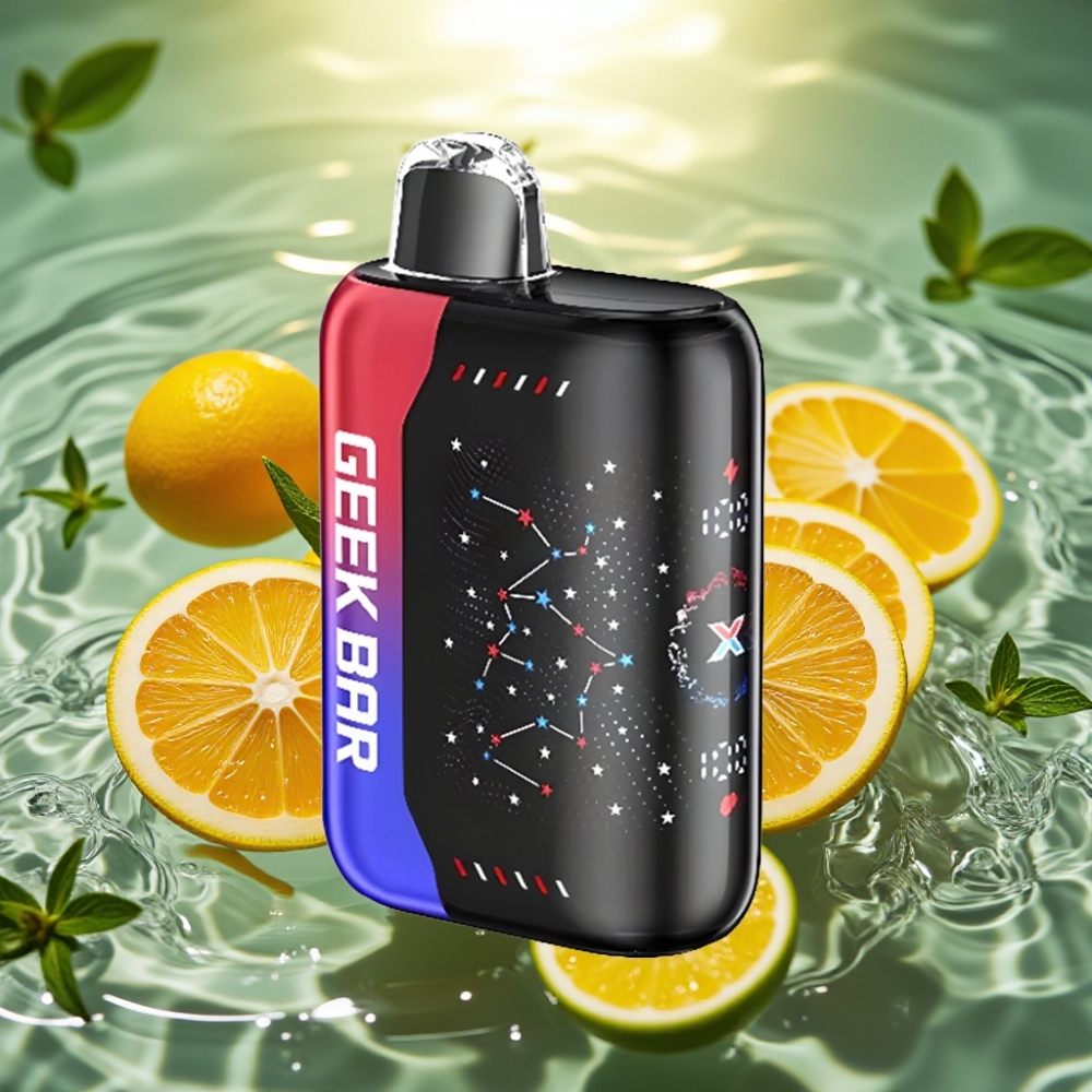 Geek Bar Pulse X 25000 Puffs 18mL 0-5% Nicotine Dual Mesh Coil Edição Patriota