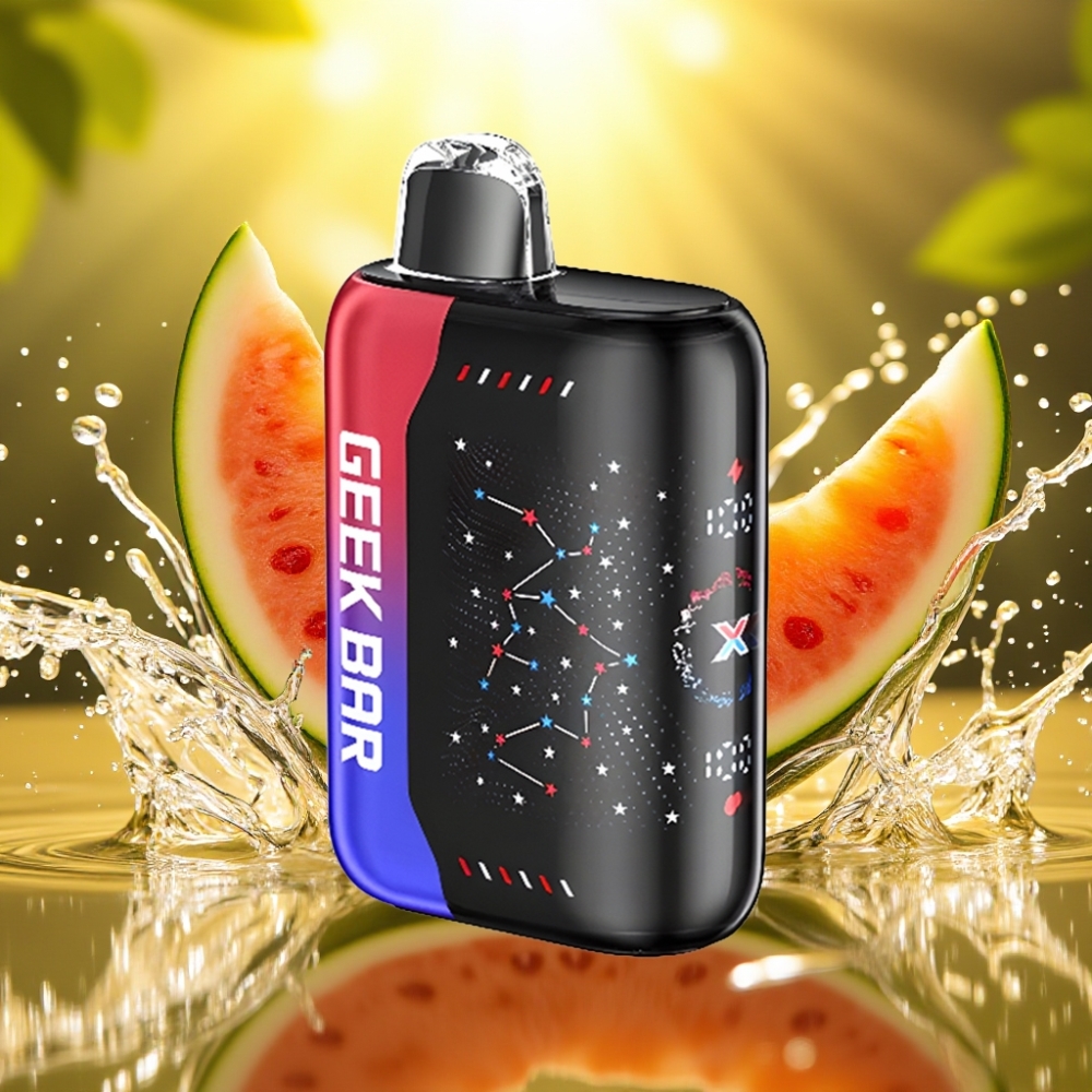 Geek Bar Pulse X 25000 Puffs 18mL 0-5% Nicotine Dual Mesh Coil Edição Patriota