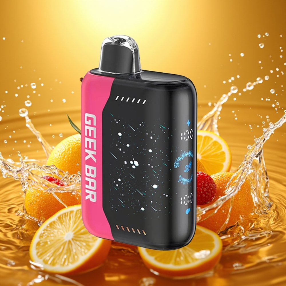 Geek Bar Pulse X 25000 Puffs Edição Slush 0-5% Nicotina 18mL USB-C Dual Mesh