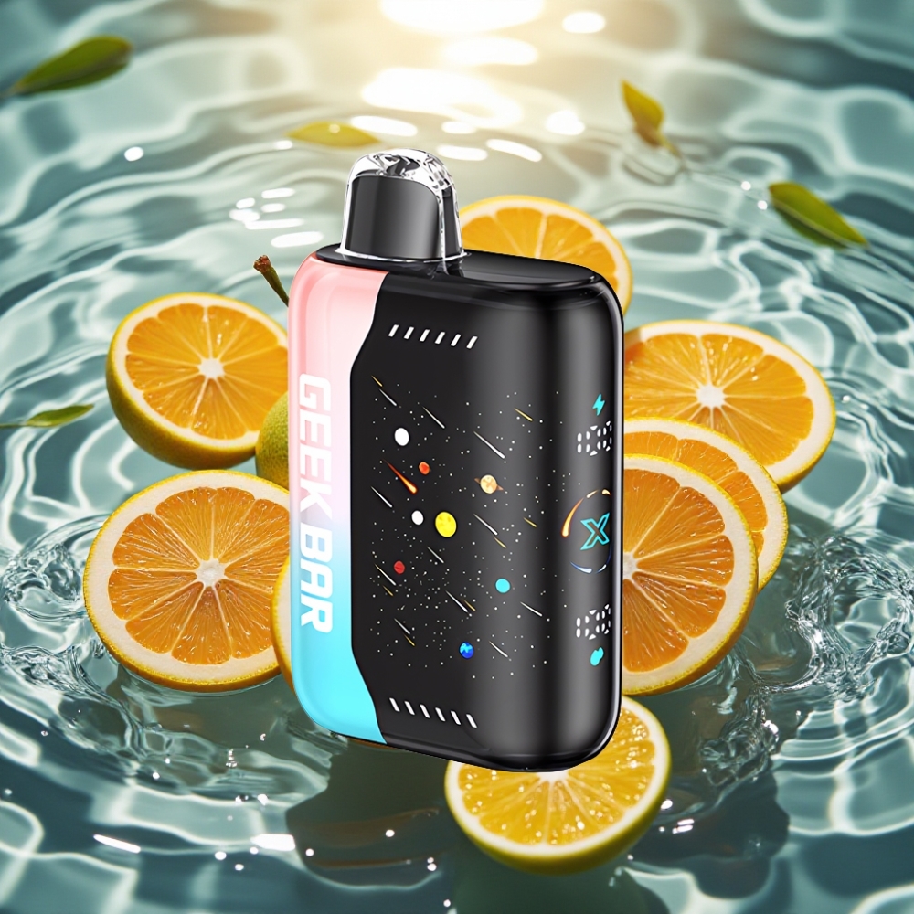 GEEK BAR Pulse X 42K Puffs Meteor Edition Rosa & Azul Power Sync DTL Infinite Control Dual Mesh Coil