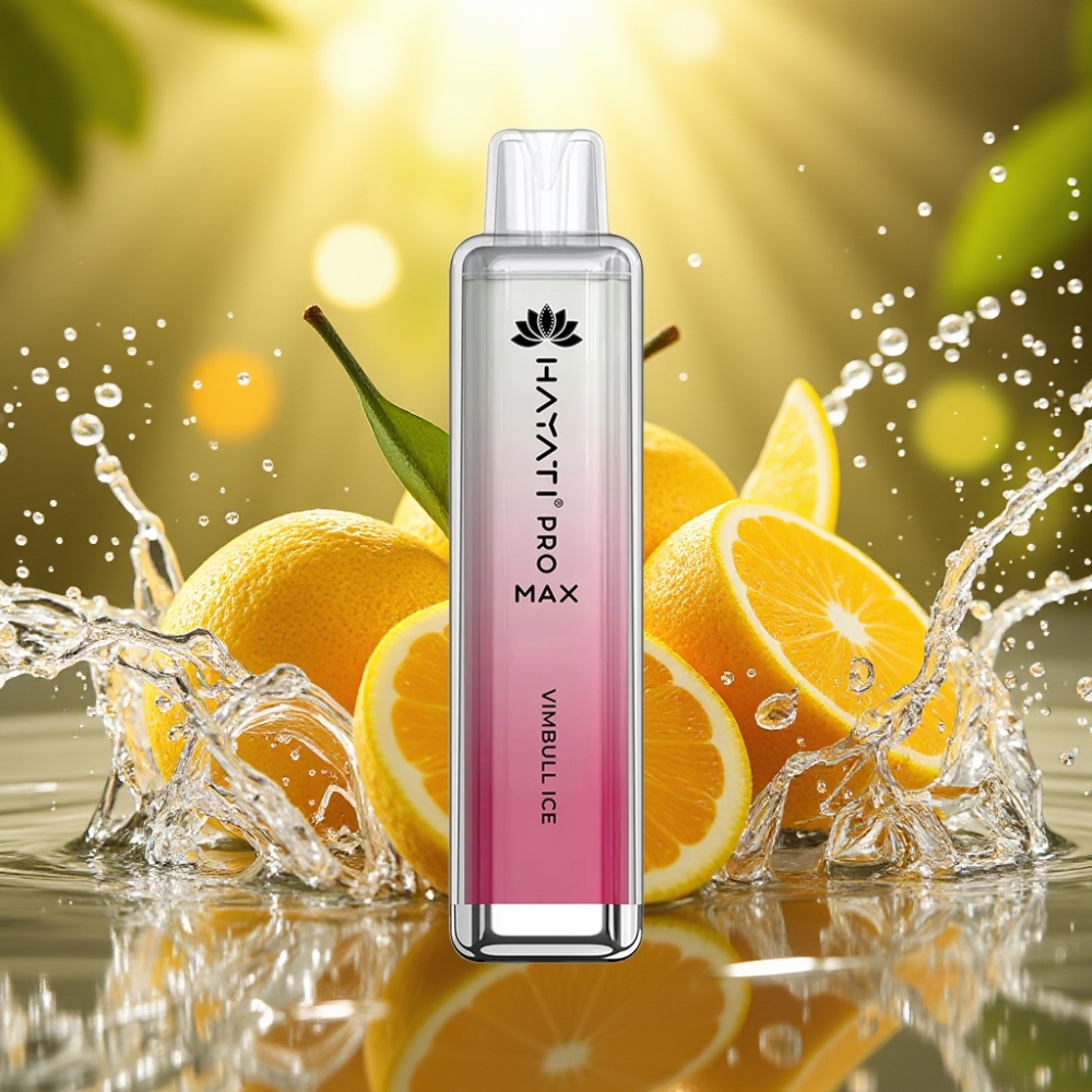 Hayati Pro Max 4000 Puffs Disposable Vape Gelo Vimbull Recarregável LED TPD Hayati Pro Max 4000 Puffs Disposable Vape Gelo Vimbull Recarregável LED TPD