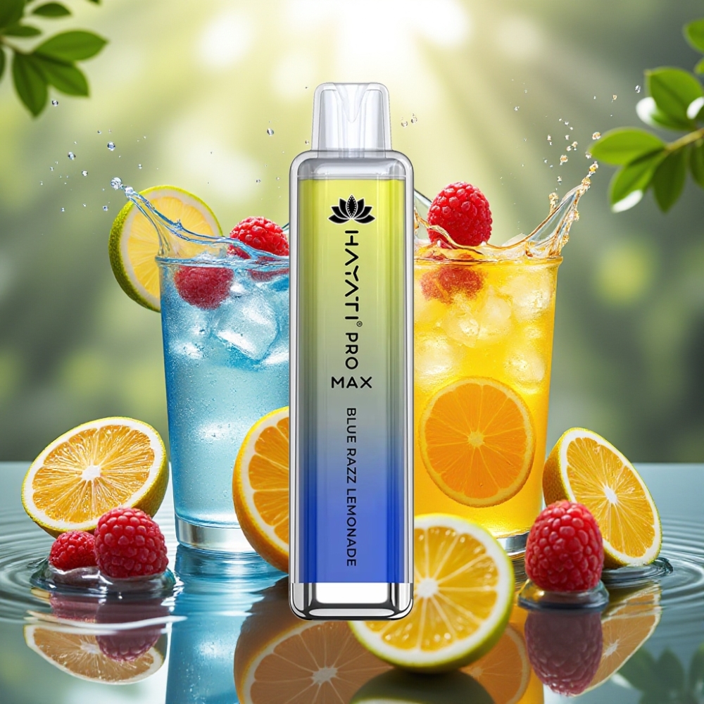 Hayati Pro Max 4000 Puffs Disposable Vape Limão Framboesa Azul Recarregável LED Crystal Hayati Pro Max 4000 Puffs Disposable Vape Limão Framboesa Azul Recarregável LED Crystal