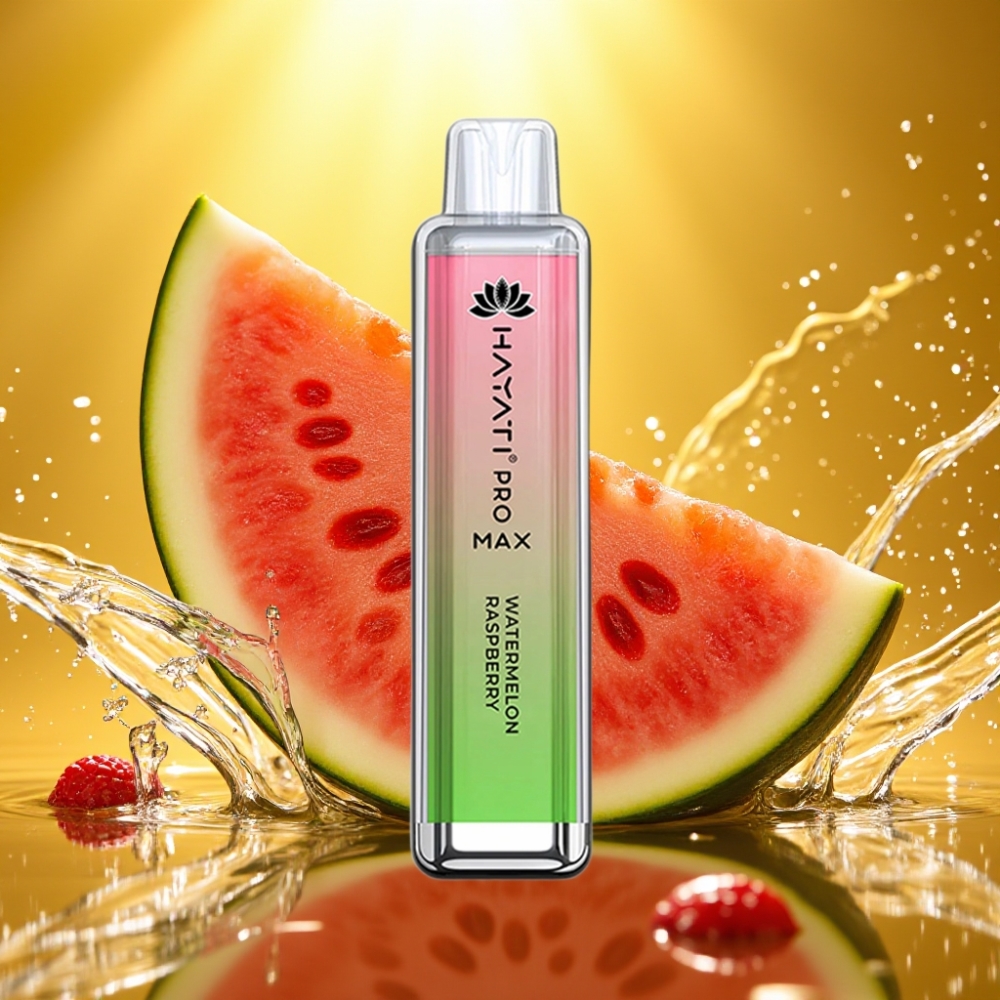 Hayati Pro Max 4000 Puffs Disposable Vape Melancia Framboesa Recarregável LED Crystal Hayati Pro Max 4000 Puffs Disposable Vape Melancia Framboesa Recarregável LED Crystal