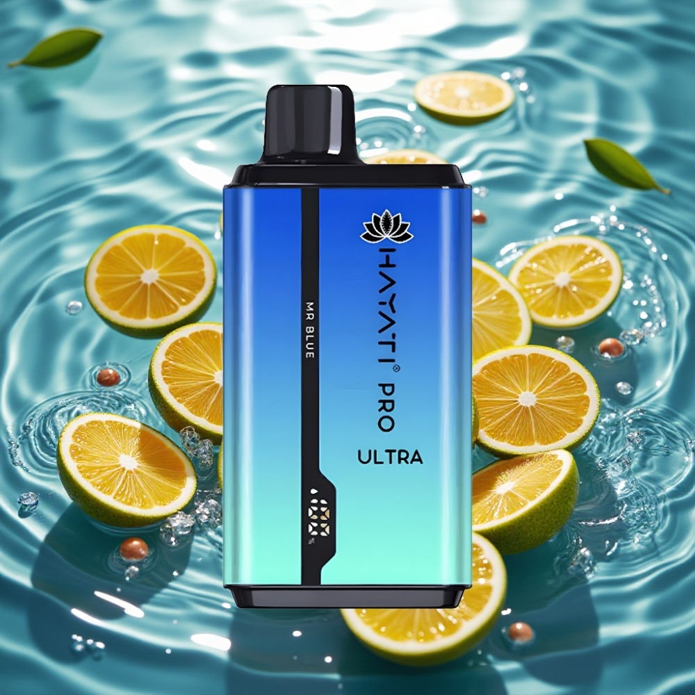 Hayati Pro Ultra 15000 Puffs distributor Portugal 850mAh 24ml 2% Azul Senhor