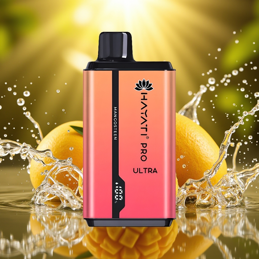 Hayati Pro Ultra 15000 Puffs distributor Portugal 850mAh 24ml 2% Mangostão