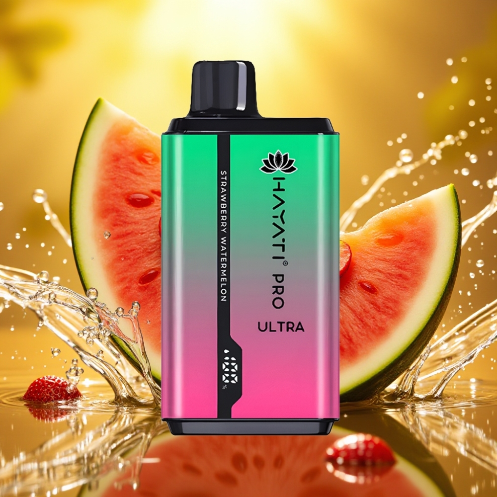 Hayati Pro Ultra 15000 Puffs distributor Portugal 850mAh 24ml Morango Melancia