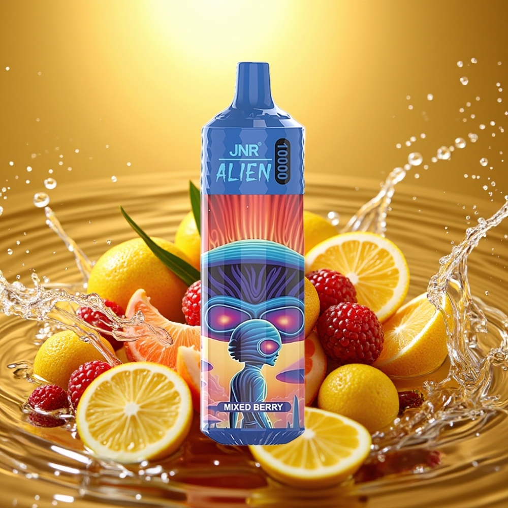 JNR Alien 10000 Puffs 850mAh 1.2Ohm 20ml Frutas Silvestres RGB JNR Alien 10000 Puffs 850mAh 1.2Ohm 20ml Frutas Silvestres RGB