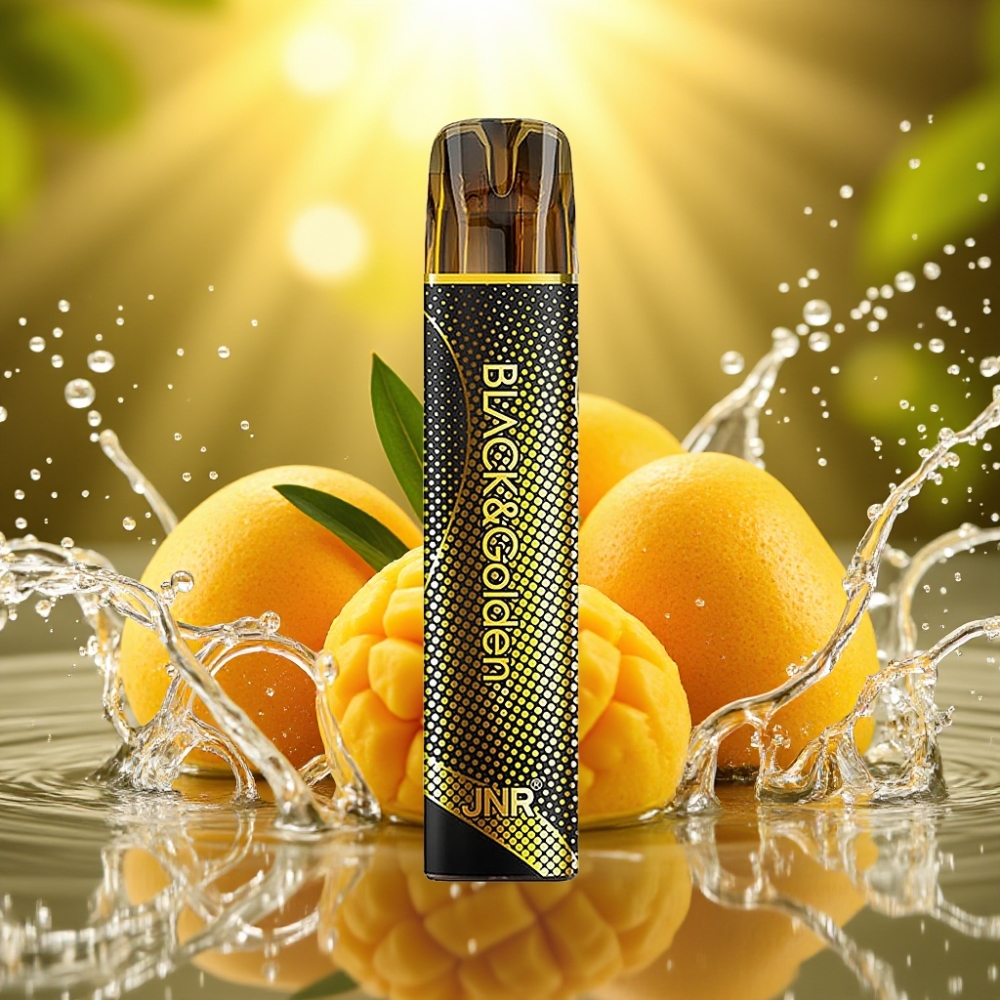 JNR Black&Golden 800 Puffs 550mAh 2ml TPD 2% Triplo Manga Disposable Vape