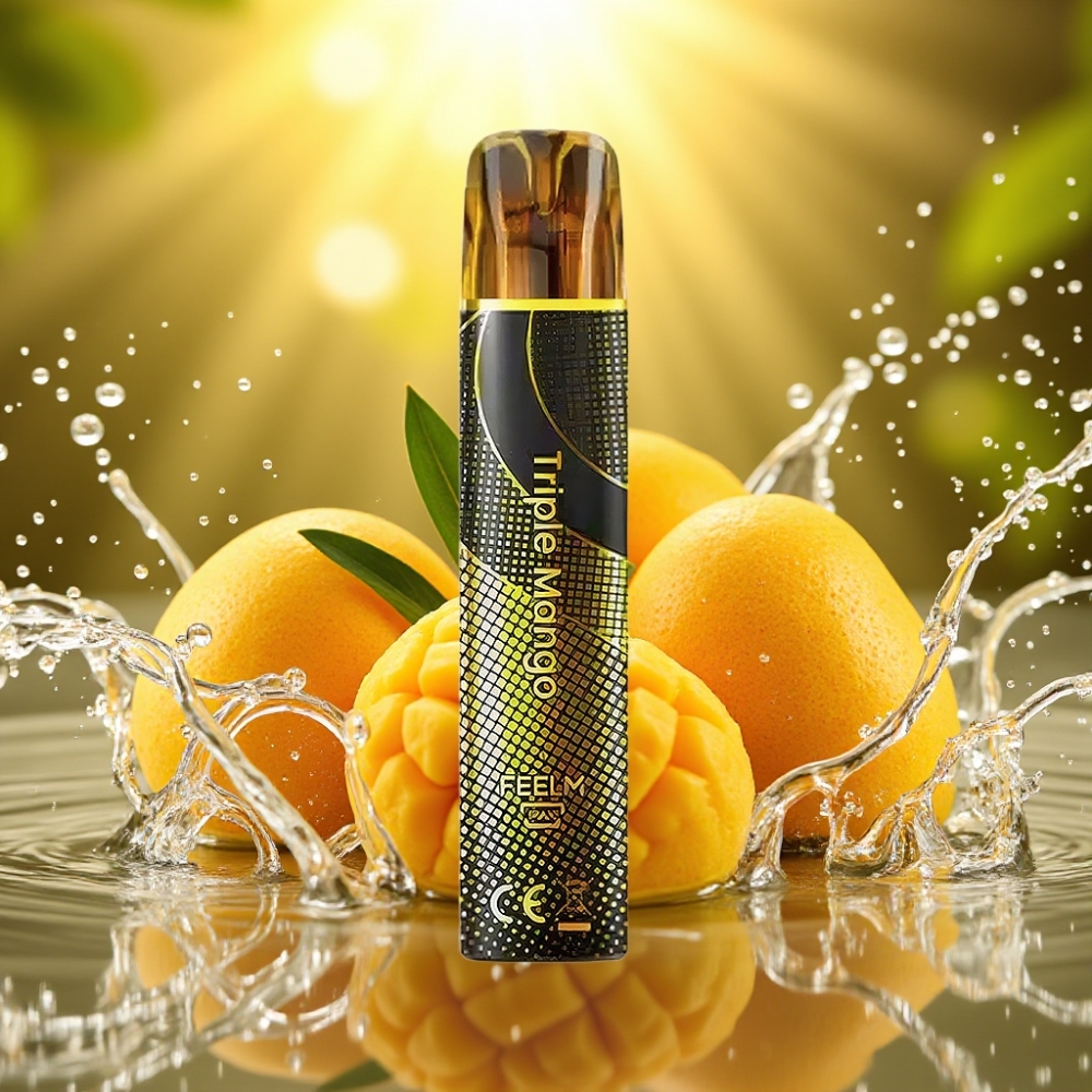 JNR Black&Golden 800 Puffs 550mAh 2ml TPD 2% Triplo Manga Disposable Vape