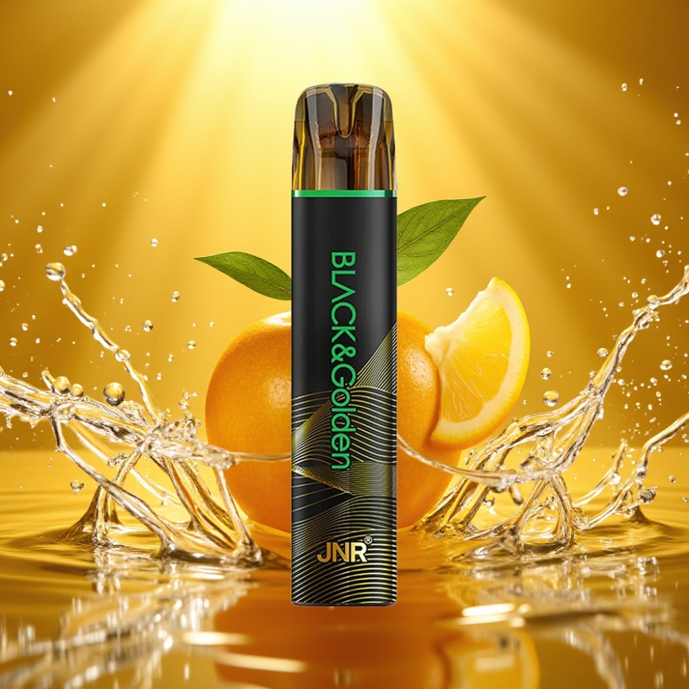 JNR Black&Golden 800 Puffs 550mAh 2ml TPD Maçã Verde Disposable Vape