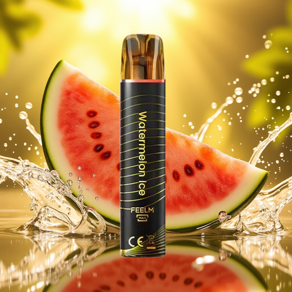 JNR Black&Golden 800 Puffs 550mAh 2ml TPD Melancia Gelada Disposable Vape