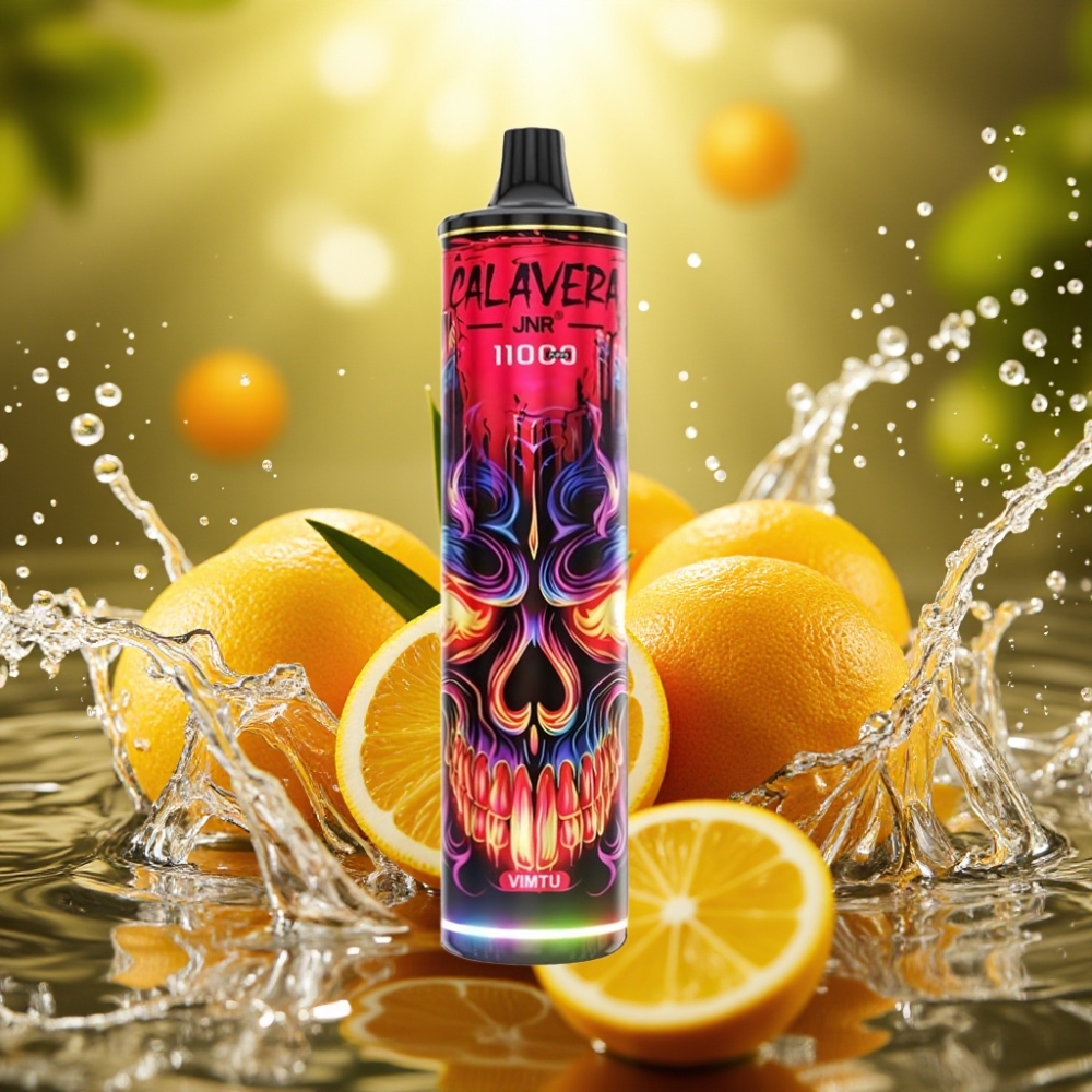 JNR Calavera 11000 Puffs Disposable Vape Vimtu Type-C 850mAh 21ml 1.0ohm JNR Calavera 11000 Puffs Disposable Vape Vimtu Type-C 850mAh 21ml 1.0ohm