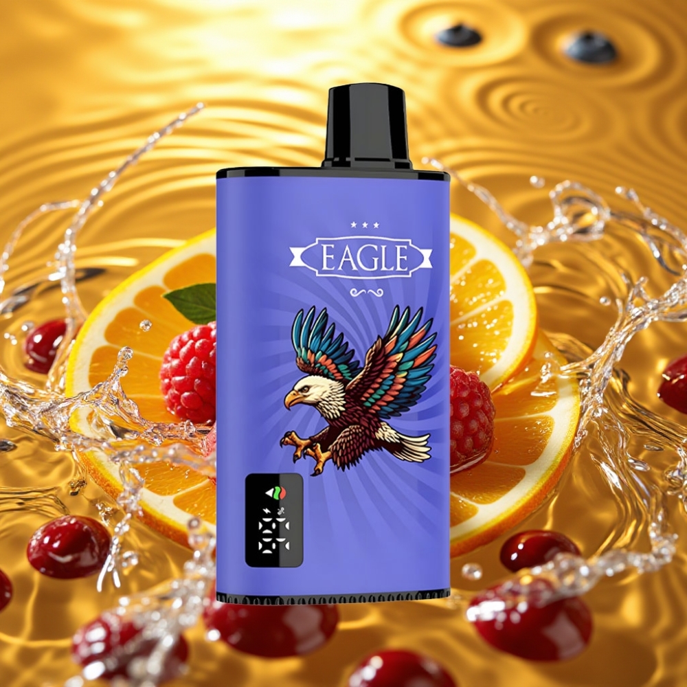 JNR EAGLE Smart 23000 Puffs Digital Screen 1.0ohm Mesh Coil Ajustável Mirtilo Framboesa Cereja JNR EAGLE Smart 23000 Puffs Digital Screen 1.0ohm Mesh Coil Ajustável Mirtilo Framboesa Cereja