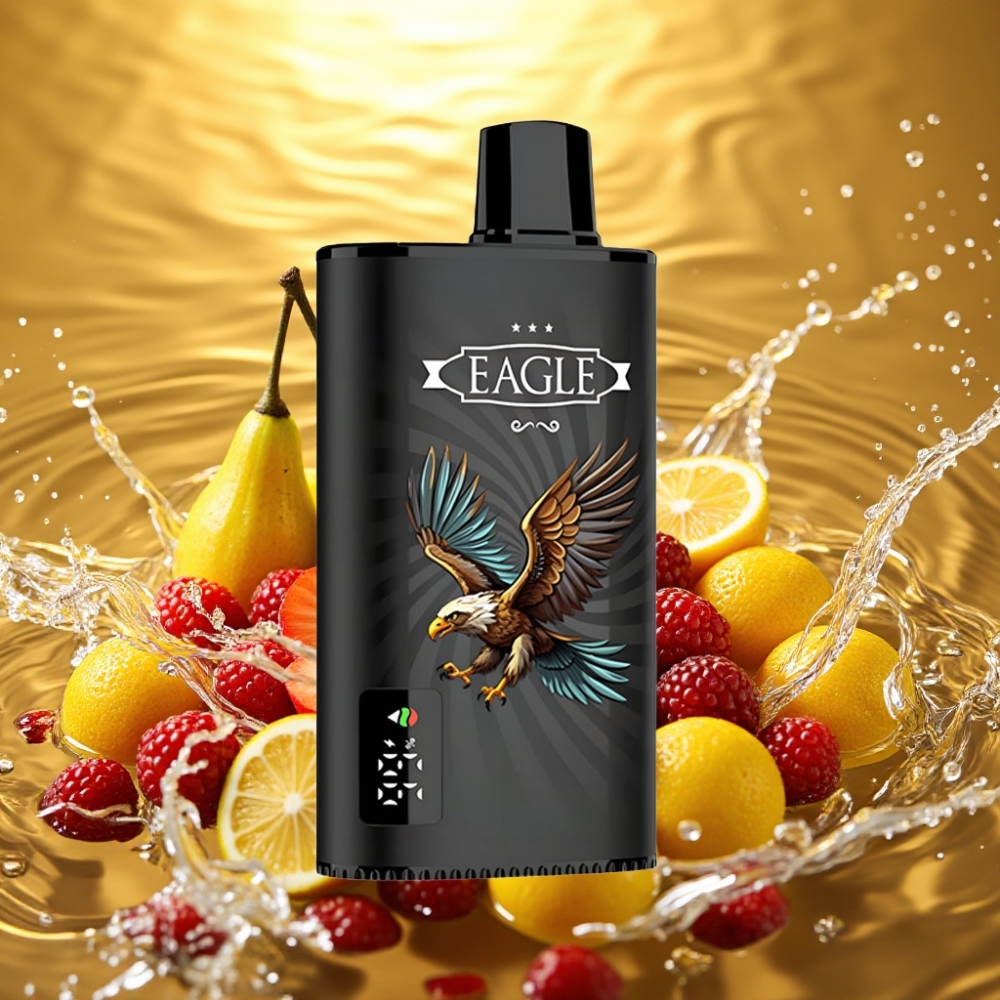 JNR EAGLE Smart 23000 Puffs Disposable Vape Tela Digital Bobina Mesh 1.0ohm Fluxo de Ar Ajustável 750mAh 25ml Frutas Silvestres JNR EAGLE Smart 23000 Puffs Disposable Vape Tela Digital Bobina Mesh 1.0ohm Fluxo de Ar Ajustável 750mAh 25ml Frutas Silvestres
