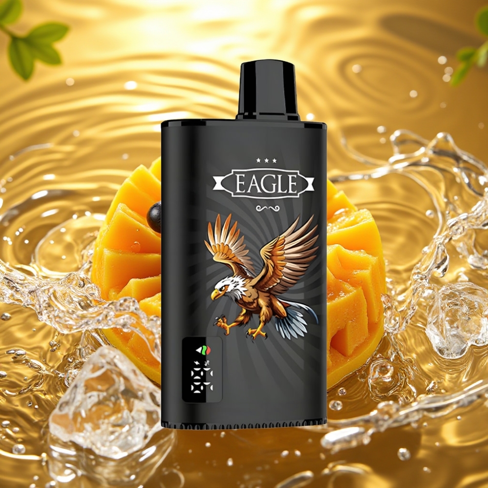 JNR EAGLE Smart 23000 Puffs Disposable Vape Tela Digital Bobina Mesh 1.0ohm Fluxo de Ar Ajustável Groselha Manga Gelo JNR EAGLE Smart 23000 Puffs Disposable Vape Tela Digital Bobina Mesh 1.0ohm Fluxo de Ar Ajustável Groselha Manga Gelo