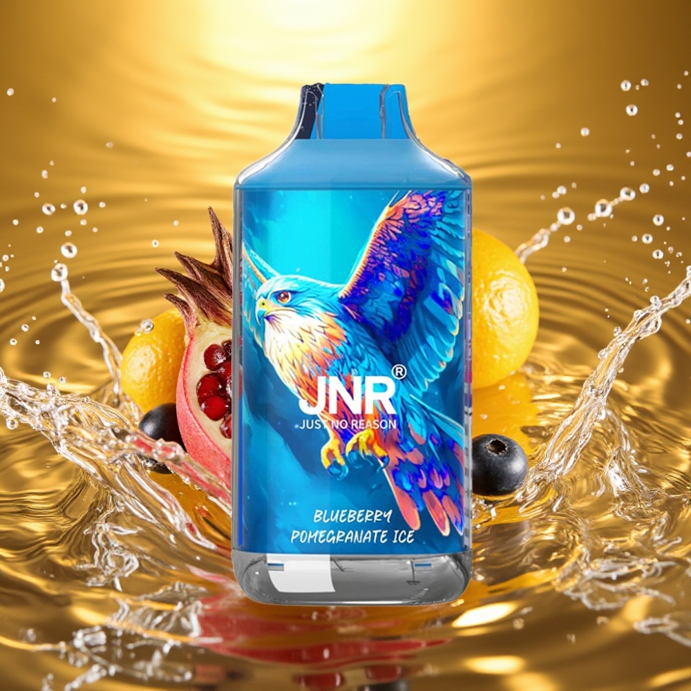 JNR Falcon 16000 Puffs 850mAh 22ml Dual Mesh Tipo C & Lightning LED 0%2% Mirtilo Romã Gelo JNR Falcon 16000 Puffs 850mAh 22ml Dual Mesh Tipo C & Lightning LED 0%2% Mirtilo Romã Gelo