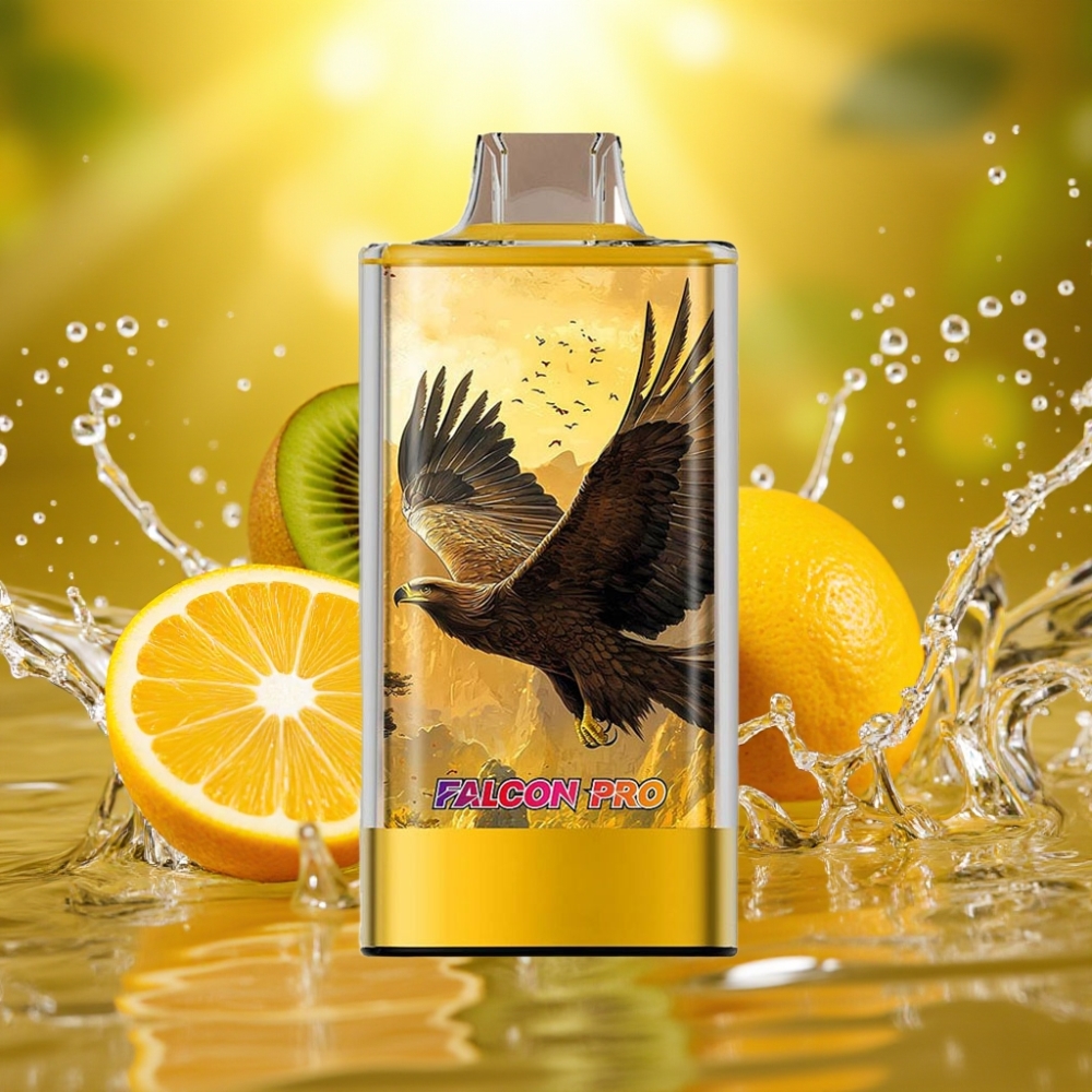 JNR Falcon Pro 28000 30ml 5% Nic Dual Mesh USB-C MTL Kiwi Maracujá Goiaba