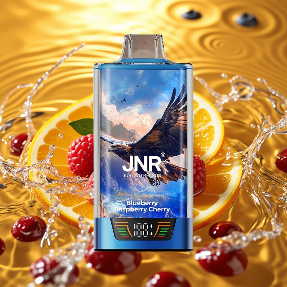JNR Falcon Pro 28000 30ml 950mah 5% Smart Display Dual Mesh USB-C MTL Mirtilo Framboesa Cereja JNR Falcon Pro 28000 30ml 950mah 5% Smart Display Dual Mesh USB-C MTL Mirtilo Framboesa Cereja