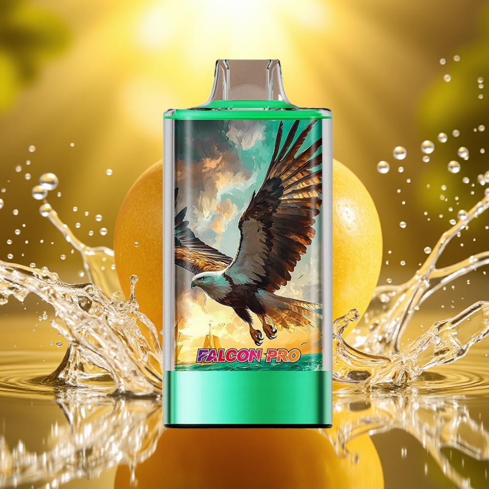 JNR Falcon Pro 28000 Maçã Dupla Disposable Vape 30ml 950mAh 5% Smart Display Dual Mesh USB-C MTL