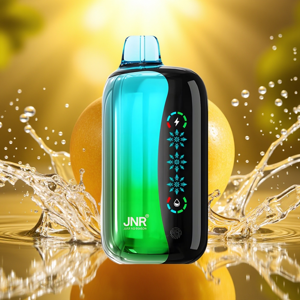 JNR Flex Ice 21000 Puffs Toque Duplo Maçã Tela Touch 26ml Bateria 1000mAh