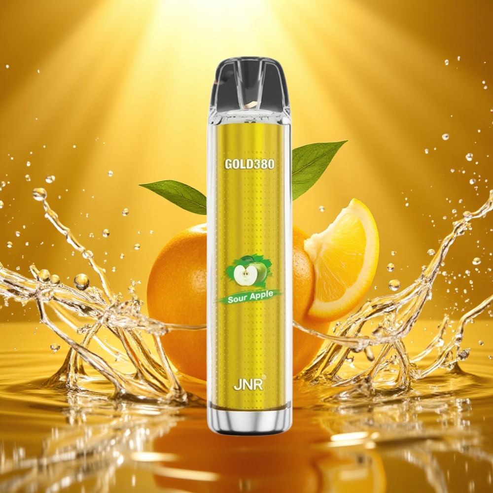 JNR Gold380 6000 Puffs 1500mAh 1.0ohm 13ml Maçã Verde Disposable Vape JNR Gold380 6000 Puffs 1500mAh 1.0ohm 13ml Maçã Verde Disposable Vape