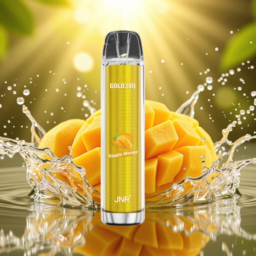 JNR Gold380 6000 Puffs Disposable Vape Triplo Manga 1500mAh 1.0ohm 13ml