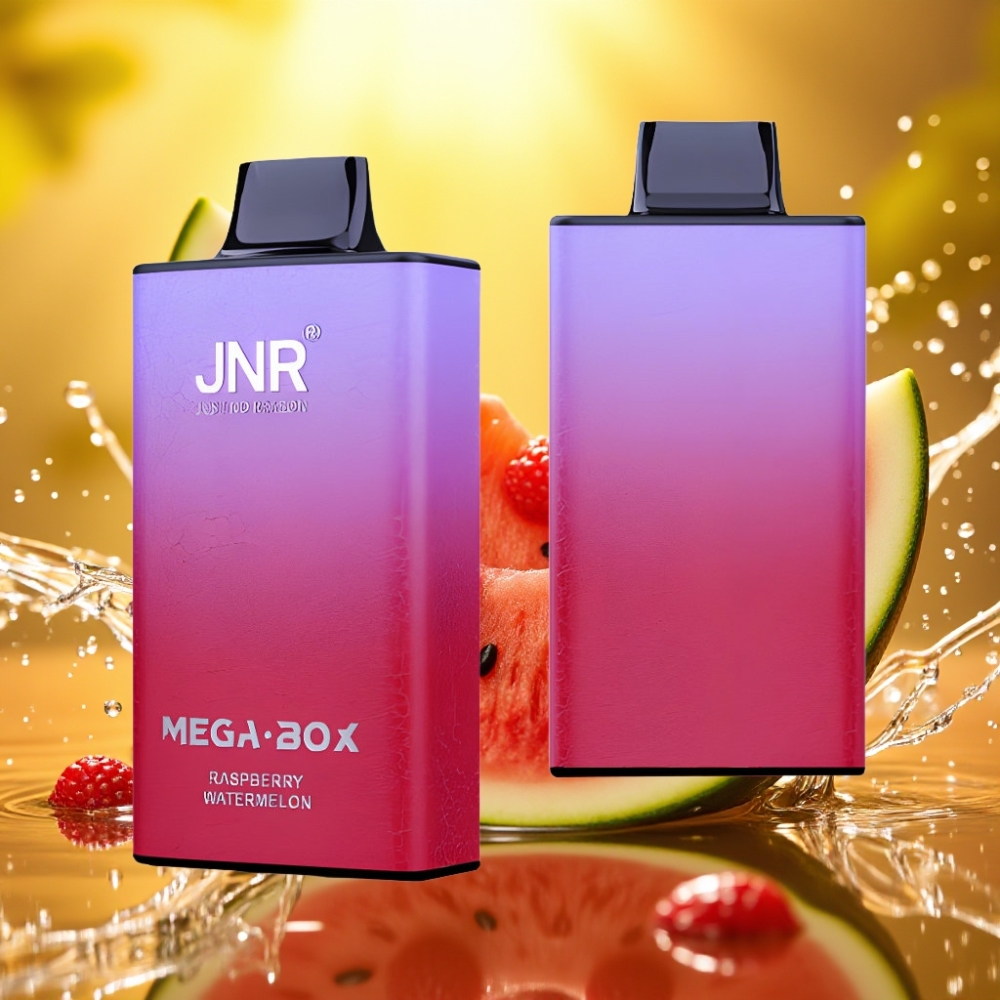 JNR Mega Box 25000 Puffs 30ml 850mAh Dual Mesh Disposable Vape Framboesa Melancia