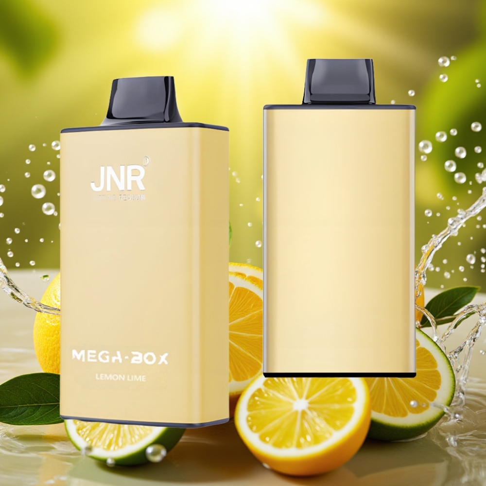 JNR Mega Box 25000 Puffs 30ml 850mAh Dual Mesh Tipo-C Limão & Lima