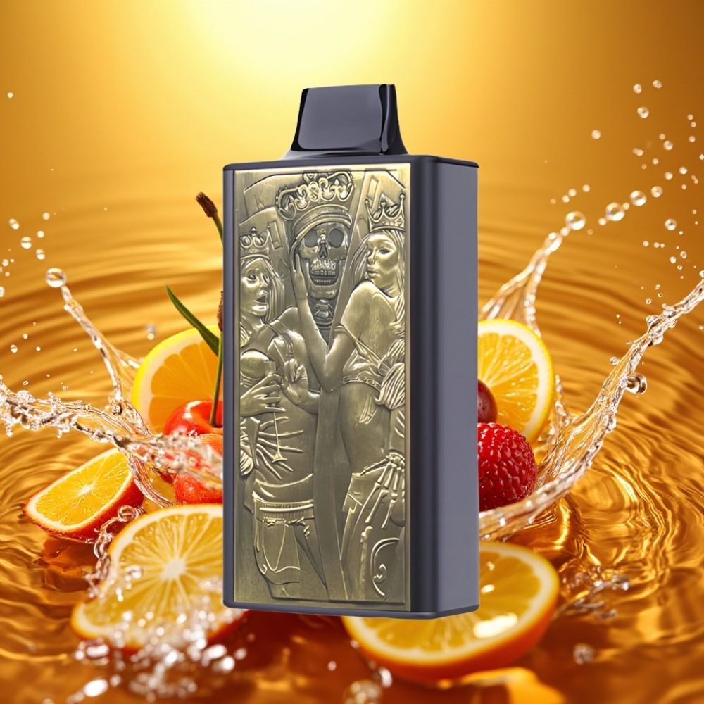 JNR Mega Box 25000 Puffs 30ml Dual Mesh Type-C Cereja & Frutas Silvestres