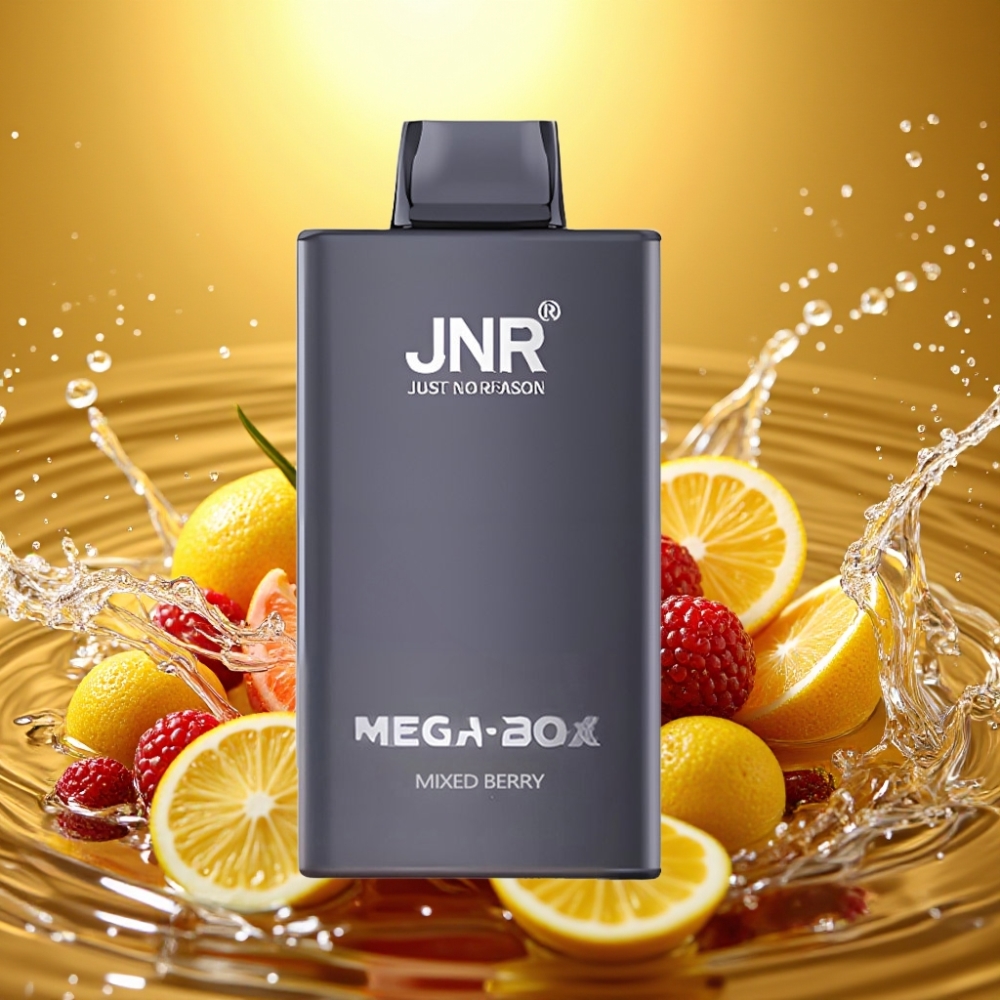 JNR Mega Box 25000 Puffs Disposable Vape Bagas Mistas 30ml 850mAh Dual Mesh Tipo-C