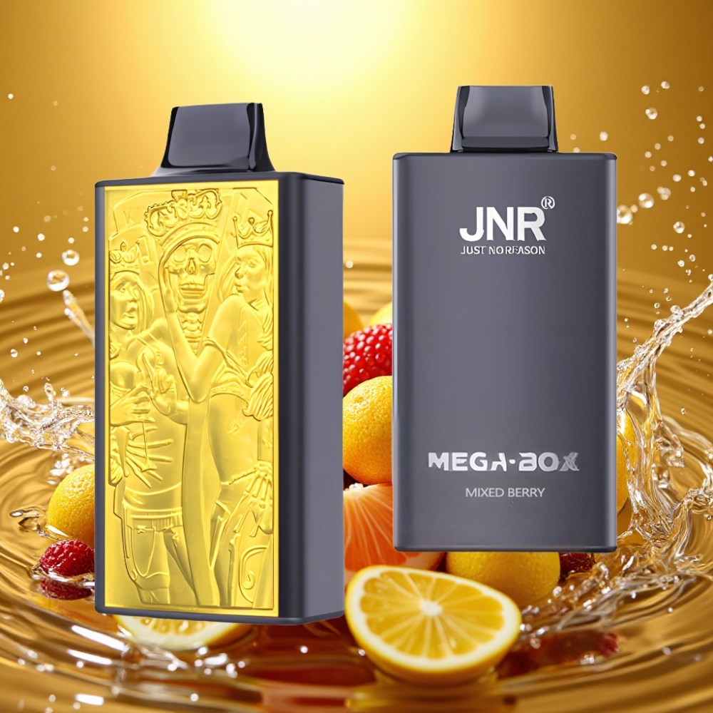 JNR Mega Box 25000 Puffs Disposable Vape Bagas Mistas 30ml 850mAh Dual Mesh Tipo-C