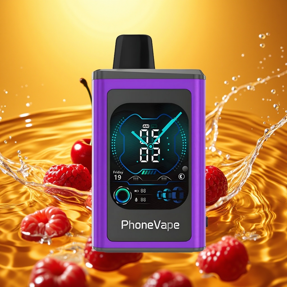 JNR PhoneVape 30000 puffs Recarregável Bateria 850mAh Tipo-C Turbo Modo Ajustável App Câmera Remota Tela Completa Cereja Morango Framboesa JNR PhoneVape 30000 puffs Recarregável Bateria 850mAh Tipo-C Turbo Modo Ajustável App Câmera Remota Tela Completa Cereja Morango Framboesa