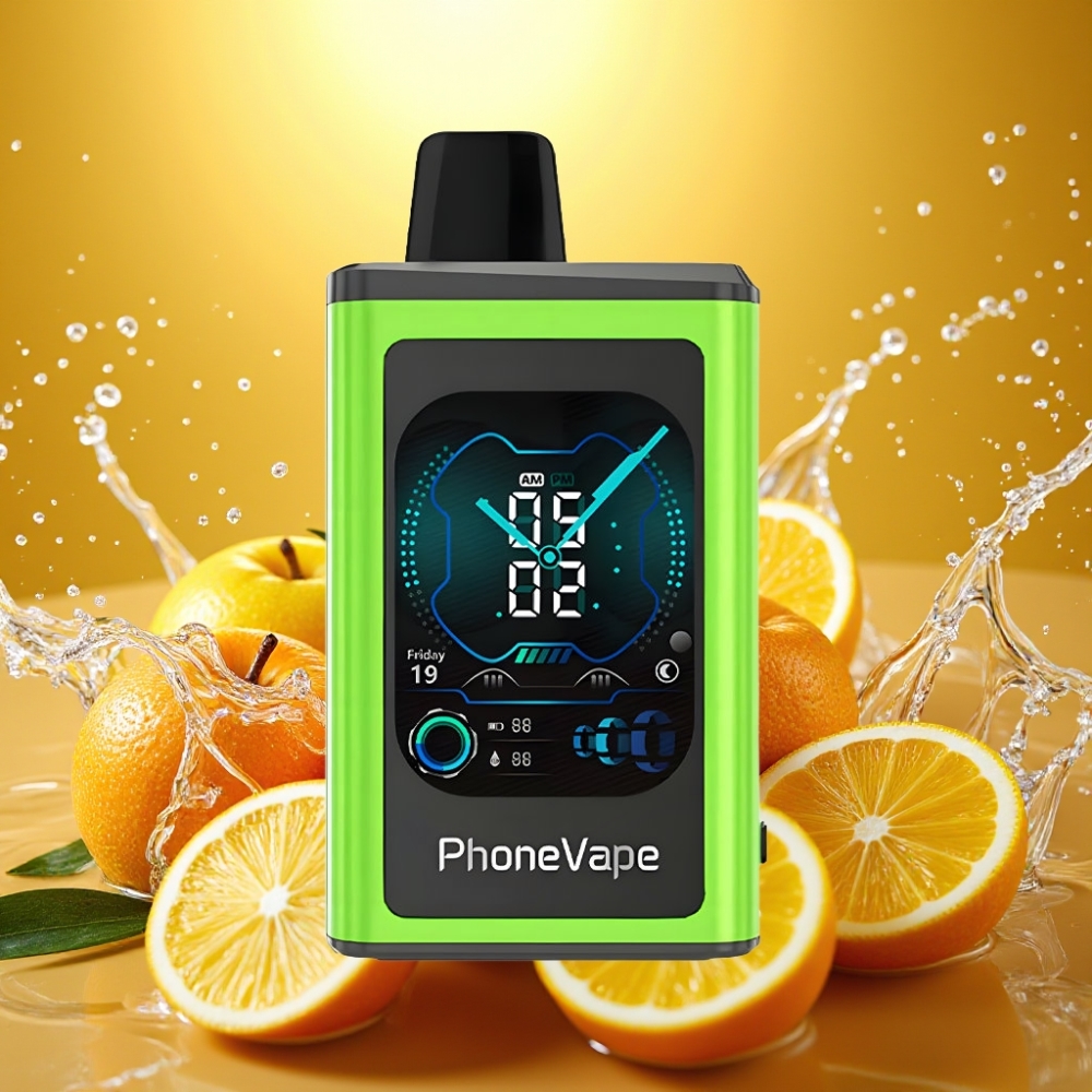 JNR PhoneVape 30000 puffs Recarregável USB-C Turbo Modo Câmera Remota Maçã Azeda Gelo JNR PhoneVape 30000 puffs Recarregável USB-C Turbo Modo Câmera Remota Maçã Azeda Gelo