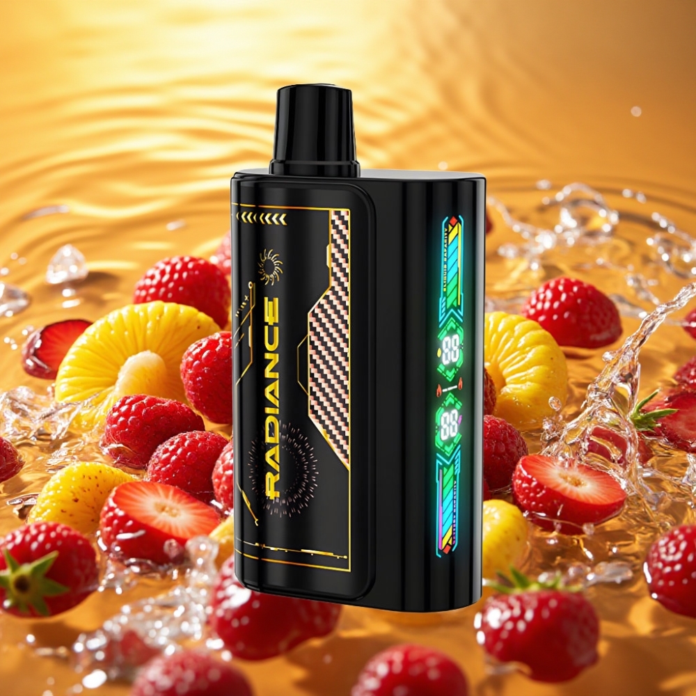 JNR Radiance 31000 Puffs 28ml Dual Mesh 950mAh Morango Framboesa Cereja Gelo JNR Radiance 31000 Puffs 28ml Dual Mesh 950mAh Morango Framboesa Cereja Gelo
