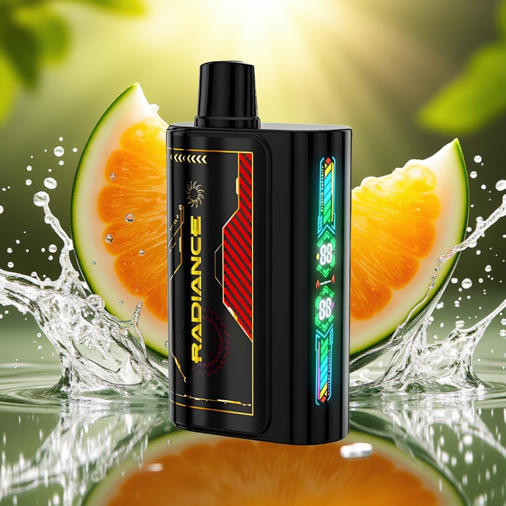 JNR Radiance 31000 Puffs 28ml Dual Mesh 950mAh Rechargeável Tipo-C MELANCIA GELO JNR Radiance 31000 Puffs 28ml Dual Mesh 950mAh Rechargeável Tipo-C MELANCIA GELO