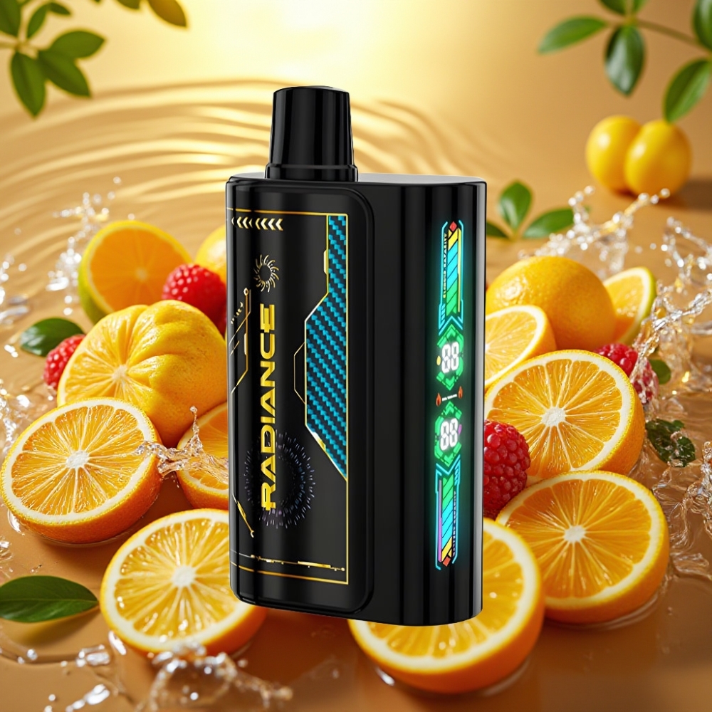 JNR Radiance 31000 Puffs 28ml Tela Inteligente Dual Mesh Bateria Recarregável Tipo-C Frutas Silvestres JNR Radiance 31000 Puffs 28ml Tela Inteligente Dual Mesh Bateria Recarregável Tipo-C Frutas Silvestres