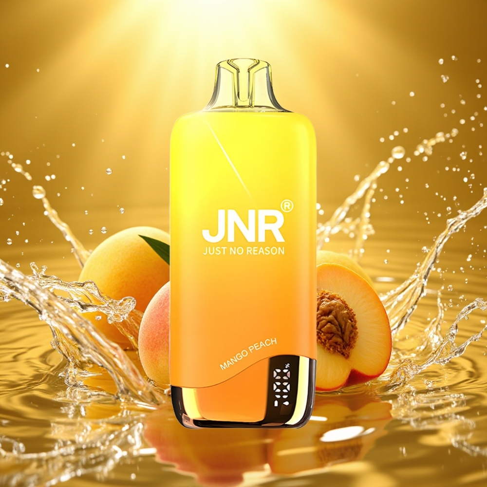 JNR Rainbow 10500 Puffs 18ml 0.8ohm Manga Pêssego Disposable Vape