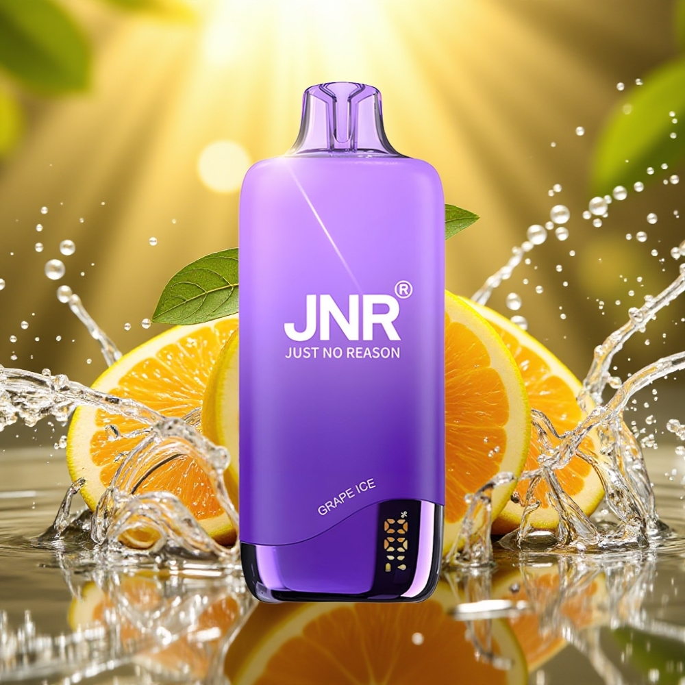 JNR Rainbow 10500 Puffs 18ml 600mAh USB-C 0.8ohm Uva Gelo Disposable Vape