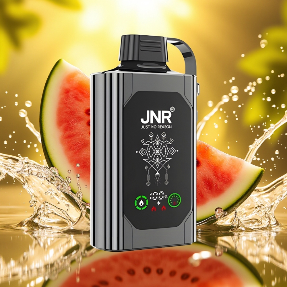 JNR Shisha Hookah Box 20500 Puffs Disposable Vape Melancia Gelo Display HD Bateria 1000mAh Dual Mesh Coil Tipo-C JNR Shisha Hookah Box 20500 Puffs Disposable Vape Melancia Gelo Display HD Bateria 1000mAh Dual Mesh Coil Tipo-C
