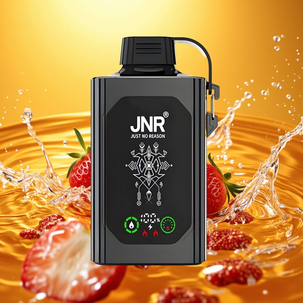 JNR Shisha Hookah Box 20500 Puffs HD Display 1000mAh Type-C Morango Gelo JNR Shisha Hookah Box 20500 Puffs HD Display 1000mAh Type-C Morango Gelo