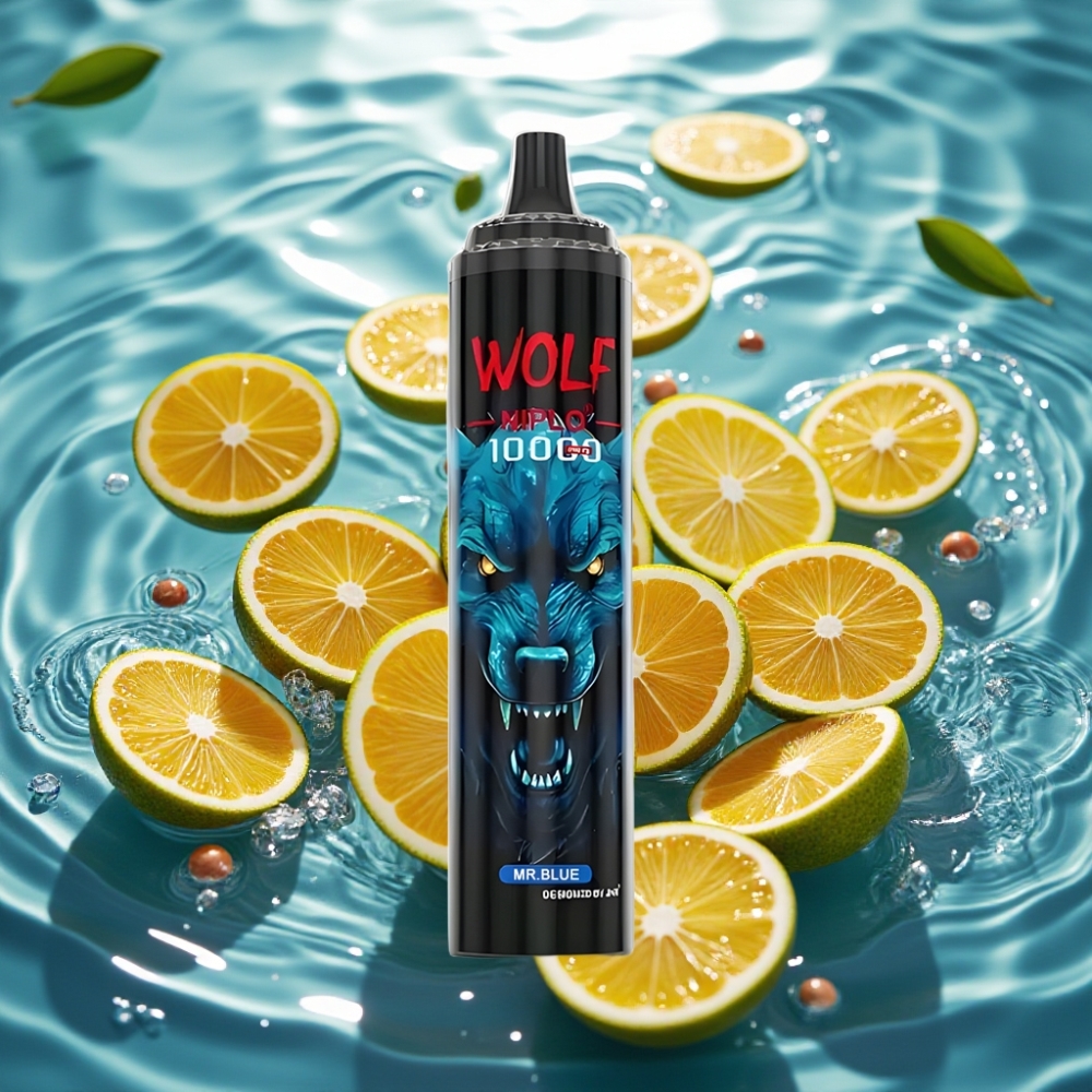 JNR Wolf Niplo 10000 Puffs distributor Portugal 20ml 650mAh Type-C Mr Azul JNR Wolf Niplo 10000 Puffs distributor Portugal 20ml 650mAh Type-C Mr Azul