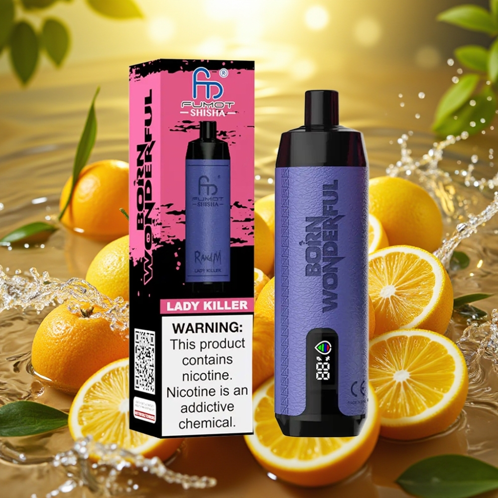 RandM Fumot Shisha 10000 Puffs 18ml 850mAh 0.6ohm USB-C Assassina de Corações