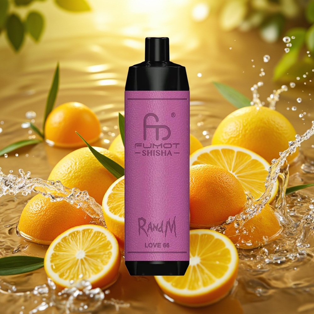 RandM Fumot Shisha 10000 Puffs 18ml 850mAh Tipo-C 0.6Ω Amor 66