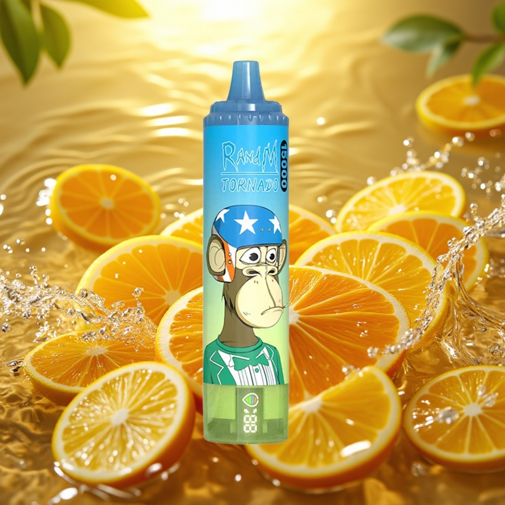 RandM Fumot Tornado 15000 Puffs 25ml 850mAh USB-C LCD Ursinho de Goma