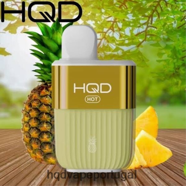 HQD Vape Sale - HQD HOT 5.000 baforadas H4P8VT65 abacaxi