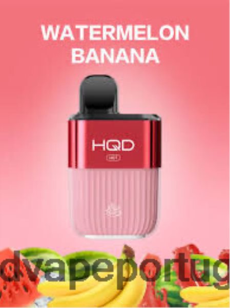 HQD Vapes For Sale - HQD HOT 5.000 baforadas H4P8VT57 banana melancia